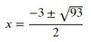 <p>2x(3+x)=42<br /><=> x(3+x)=21<br /><=> 3x+x^2-21=0<br /> </p>