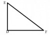 a. AD định lý pytago => EF=10cm<br /> Hoặc nhớ 3 cạnh của tam giác vuông: 6, 8, 10<br />b. Tính góc E: sử dụng công thức lượng giác sinE=đối/ huyền = 8/10<br />=> Góc E= 53 độ 7 phút<br /> 