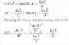 Bài 6:<p>a) Áp dụng hệ thức lượng trong tam giác vuông ABH ta có:</p><p>AH2 = AE . AB (1)</p><p>Áp dụng hệ thức lượng trong tam giác vuông ACH ta có:</p><p>AH2 = AF . AC (2)</p><p>Từ (1) và (2) => AE . AB = AF . AC<br /> </p><p>b.) Áp dụng đinh lý py-ta-go vào tam giác ABH ta có:</p><p>AB = √AH2+BH2 = √ 3^2+4^2 = 5</p><p>Áp dụng hệ thức lượng trong tam giác vuông ABH ta có:</p><p>BE = BH^2/AB = 4^2/5 = 3,2 </p><p>AE = AB - BE = 5 - 3,2 = 1,8<br /> </p>