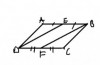 Vì ABCD là HBH NÊN AB//CD; AB=CD<br />Xét tứ giác BEDF có BE=DF; BE//DF(do AB//CD)=>BEDF là HBH<br />Suy ra DE=BF (t/c HBH)<br /> <strong>Đáp án: A</strong><br /> 