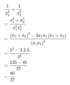 Theo Vi-ét: x_1 + x_2 = 5<br />x_1 . x_2 = 3<br />Ta có: