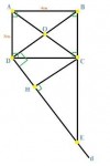 a)<br />Xét ΔBDE và ΔDCE có<br />    góc BDE = góc DCE ( đều là góc vuông )<br />    góc E là góc chung<br />=> ΔBDE ∽ ΔDCE (g.g)<br />b)<br />Ta có: <br />    BD ⊥ DE<br />    CH ⊥ DE<br />=> BD // CH<br />=> góc ODC = góc HCD<br />Xét ΔCDB và ΔHCD có<br />    góc ODC = góc HCD (cmt)<br />    góc BCD = góc DHC (đều là góc vuông)<br />=> ΔCDB ∽ ΔHCD (g.g)<br />=> CD/HC = DB/CD<br />=> CD.CD = HC.DB<br />=> CD^2 = CH.DB <br />c)<br />Áp dụng định lý Pythagoras cho Δ ADB vuông tại A<br />    AB^2 + AD^2 = DB^2<br />    4^2 + 3^2 = DB^2<br />    16 + 9 = DB^2<br />    25 = DB^2<br />    5^2 = DB^2<br />    5 = DB<br />    DB = 5cm<br />Ta có : AB = CD ( vì ABCD là hcn)<br />=> CD = 4cm<br />Ta lại có : CD^2 = CH.DB<br />                 4^2 = CH.5<br />                 16 = CH.5<br />                 CH = 16/5<br />                 CH = 3,2cm<br /> <em>//còn lại thì mik cx chịu //</em><br /><br />    <br /> 