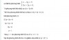 b) 2x+y=0(1)<br />x - y = 2 <br /><=> x = 2+y<br />thế vô 1 ta dc<br />2(2+y)+y=0<br />4+3y=0<br />=> y =-4/3<br />=> x = 2 +4/3<br />x = 3,333<br /> 