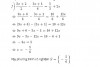 câu a và b<br />b. <br />đề:<br />⇔ 3(x – 3) = 6.15 – 5(1 – 2x)<br /><br />⇔ 3x – 9 = 90 – 5 + 10x<br /><br />⇔ 3x – 10x = 90 – 5 + 9<br /><br />⇔ -7x = 94 ⇔ x = - 94/7<br /><br />Phương trình có nghiệm x = - 94/7