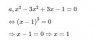 8) x³-3x²+3x-1=0<br /><=>