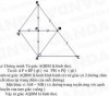 b) diện tích tam giác AbC = 1/2. AB.AC = 1/2 x 10 x 6 = 30 cm²