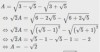 Câu 17: Trên ảnh<br />Câu 18: (√3 - √2) . √(5 + 2√6)<br />= (√3 - √2) .(√2 + √3)<br />= (√3)^2 - (√2)^2<br />= 3 - 2<br />= 1