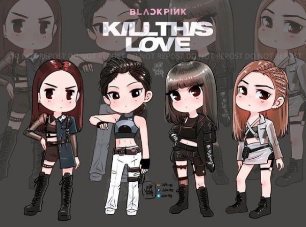 Nếu bạn là một Blink thì nhất định sẽ không muốn bỏ qua những bức ảnh chibi của nhóm Blackpink. Những hình vẽ nhỏ xinh vô cùng đáng yêu và dễ thương sẽ làm bạn cực kì phấn khích và xúc động.